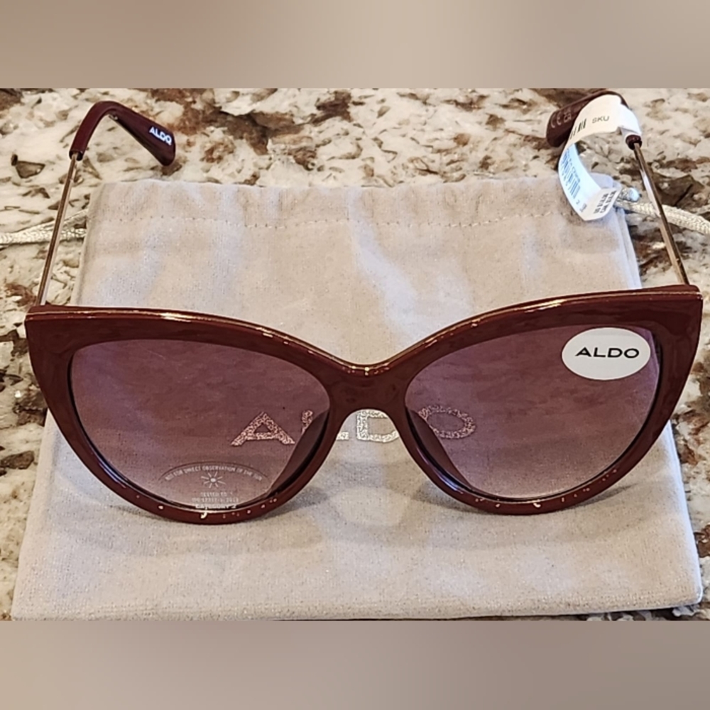 Aldo Pink lense women's sunglasses